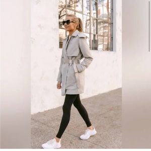 Lululemon Grey Always There Short Trench Size 4
